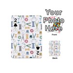 Pattern Seamless Texture Sewing Playing Cards 54 Designs (Mini)