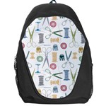 Pattern Seamless Texture Sewing Backpack Bag