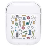 Pattern Seamless Texture Sewing Hard PC AirPods 1/2 Case