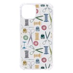 Pattern Seamless Texture Sewing iPhone 13 TPU UV Print Case