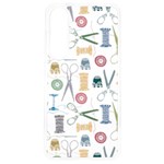 Pattern Seamless Texture Sewing Samsung Galaxy S24 6.2 Inch TPU UV Case