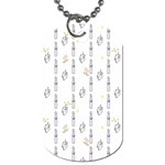 Dreidel Candles Spinning Top Dog Tag (Two Sides)