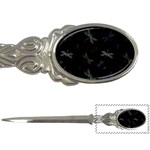 Background Pattern Dragonfly Letter Opener