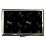 Background Pattern Dragonfly Cigarette Money Case