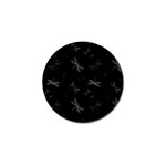 Background Pattern Dragonfly Golf Ball Marker (4 pack)