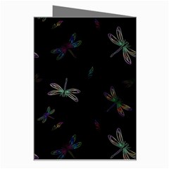 Background Pattern Dragonfly Greeting Card from ArtsNow.com Right