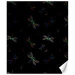 Background Pattern Dragonfly Canvas 20  x 24 