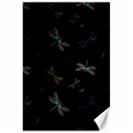 Background Pattern Dragonfly Canvas 20  x 30 