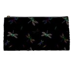 Background Pattern Dragonfly Pencil Case