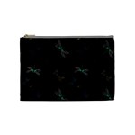 Background Pattern Dragonfly Cosmetic Bag (Medium)