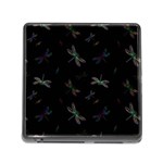 Background Pattern Dragonfly Memory Card Reader (Square 5 Slot)