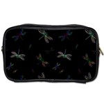 Background Pattern Dragonfly Toiletries Bag (One Side)