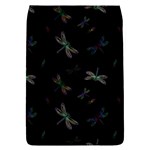 Background Pattern Dragonfly Removable Flap Cover (L)