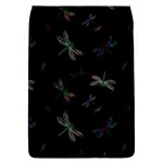 Background Pattern Dragonfly Removable Flap Cover (S)