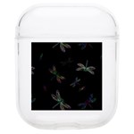 Background Pattern Dragonfly Soft TPU AirPods 1/2 Case