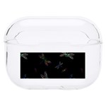 Background Pattern Dragonfly Hard PC AirPods Pro Case