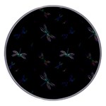 Background Pattern Dragonfly Wireless Fast Charger(White)