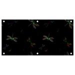 Background Pattern Dragonfly Banner and Sign 4  x 2 