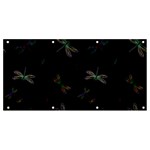 Background Pattern Dragonfly Banner and Sign 8  x 4 