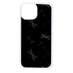 Background Pattern Dragonfly iPhone 13 mini TPU UV Print Case