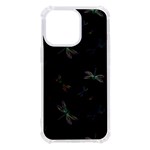 Background Pattern Dragonfly iPhone 13 Pro TPU UV Print Case