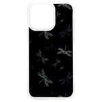 Background Pattern Dragonfly iPhone 15 Plus TPU UV Print Case