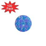 Background Abstract Texture Pattern 1  Mini Magnets (100 pack) 