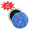 Background Abstract Texture Pattern 1.75  Magnets (100 pack) 