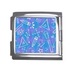 Background Abstract Texture Pattern Mega Link Italian Charm (18mm)