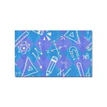 Background Abstract Texture Pattern Sticker (Rectangular)