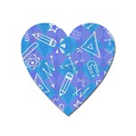 Background Abstract Texture Pattern Heart Magnet