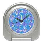 Background Abstract Texture Pattern Travel Alarm Clock