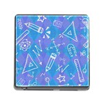 Background Abstract Texture Pattern Memory Card Reader (Square 5 Slot)