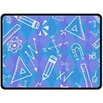 Background Abstract Texture Pattern Fleece Blanket (Large)