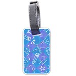 Background Abstract Texture Pattern Luggage Tag (one side)