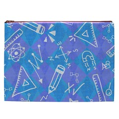 Background Abstract Texture Pattern Cosmetic Bag (XXL) from ArtsNow.com Front