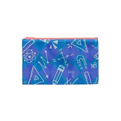 Background Abstract Texture Pattern Cosmetic Bag (XS) from ArtsNow.com Front