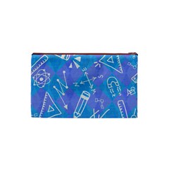 Background Abstract Texture Pattern Cosmetic Bag (XS) from ArtsNow.com Back