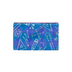 Background Abstract Texture Pattern Cosmetic Bag (XS) from ArtsNow.com Back