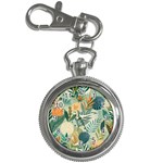 Leaves Pattern Flora Nature Key Chain Watches