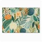 Leaves Pattern Flora Nature Postcard 4 x 6  (Pkg of 10)