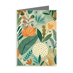 Leaves Pattern Flora Nature Mini Greeting Cards (Pkg of 8) from ArtsNow.com Right