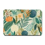 Leaves Pattern Flora Nature Small Doormat