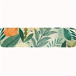 Leaves Pattern Flora Nature Large Bar Mat