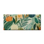 Leaves Pattern Flora Nature Hand Towel