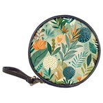 Leaves Pattern Flora Nature Classic 20-CD Wallets