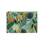 Leaves Pattern Flora Nature Cosmetic Bag (Medium)