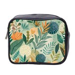 Leaves Pattern Flora Nature Mini Toiletries Bag (Two Sides)