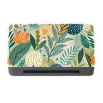 Leaves Pattern Flora Nature Memory Card Reader with CF