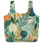 Leaves Pattern Flora Nature Full Print Recycle Bag (XL)